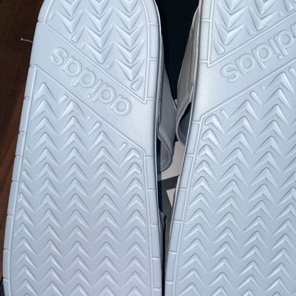 adidas White and Multicolor Sandals - Picture 5 of 7